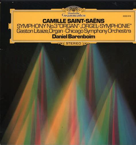 Camille Saint Sans Gaston Litaize The Chicago Symphony Orchestra