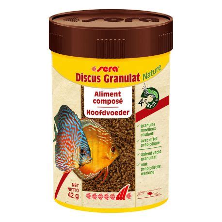 Sera Discus Granulat Nature 100 Ml 42 Gr 5 80