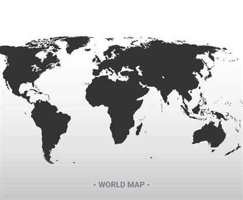 World Map Black And White Design Background Vector Art & Graphics ...