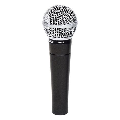 Micrófono Vocal Shure Dinámico Sm58 Lc Gy Audiomusica