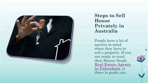 Ppt Steps To Sell House Privately In Australia Powerpoint