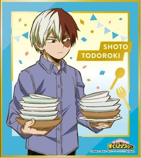 Paper Product Shoto Todoroki My Hero Academia Foil Pressed Mini