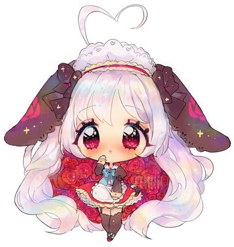 Roses Are Red By Pemiin On Deviantart Chibi Anime Kawaii Anime Chibi