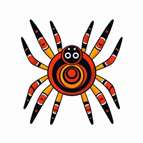 Premium Vector Tribal Design Of Spiders