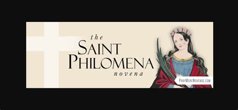 Novena to St. Philomena – Prayers 2020