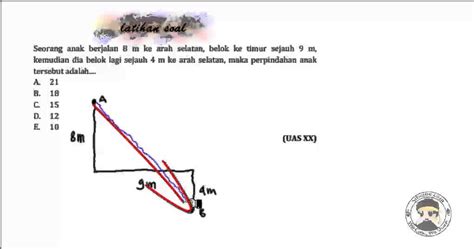 Kinematika Gerak Latihan Soal 1 Youtube