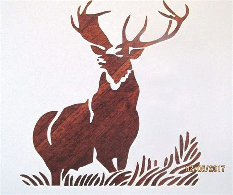 Outletbestselling Reusable Sturdy Elk Bull Elk Stencil Reusable 10 Mil