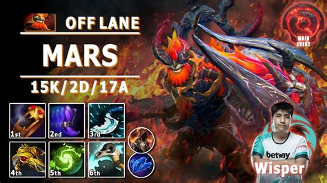 Mars Off Lane Wisper Pos 3 Mars Play 7 32c BEASTCOAST Vs EG TI