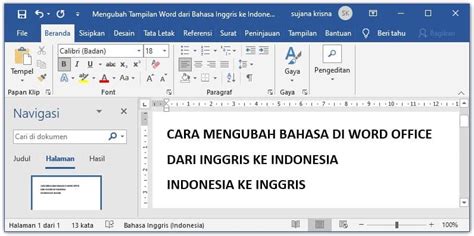 Cara Nak Mengubah Bahasa Di Microsoft Word 2007 Gunnartarobradshaw