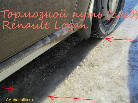 Результат тест-драйва тормозов автомобиля Рено Логан — Renault Logan ...