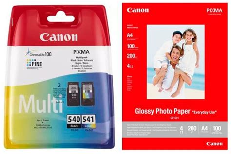 Canon PG540 CL541 Multipack Cartouches D Encre GP 501 Papier Photo