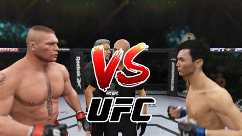 Brock Lesnar Vs Dooho Choi EA Sports UFC 4 K1 Rules YouTube