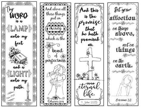 Printable Bible Bookmarks The Cross