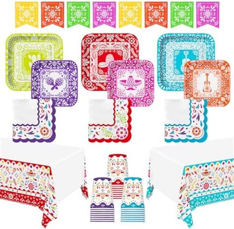 Unique Mexican Fiesta Party Decorations Bundle Fiesta Plates And Napkins For