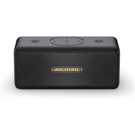 BOGASING Enceinte Bluetooth Puissante M5 40W Surround Stéréo Basses