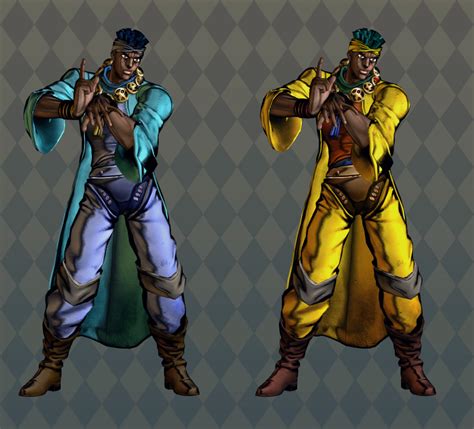 File Asbr Avdol Costume Default Png Jojo S Bizarre Encyclopedia