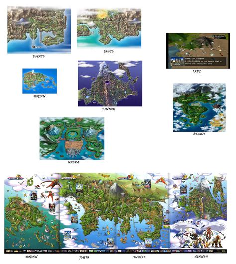 Pokemon Region Maps by DemonSheyd500025 on DeviantArt