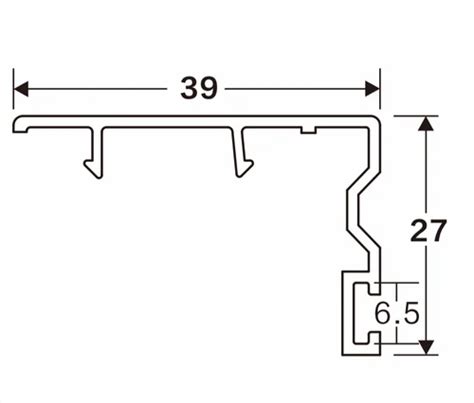 99 Series 3 Track Sliding Upvc Profiles Small Section At ₹ 130 Kg Unplasticized Polyvinyl