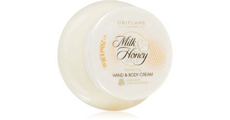 Oriflame Milk Honey Gold Crema Nutritiva Para Manos Y Cuerpo Notino Es