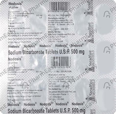 Buy Nodosis Mg Strip Of Tablets Online Get Upto Off At