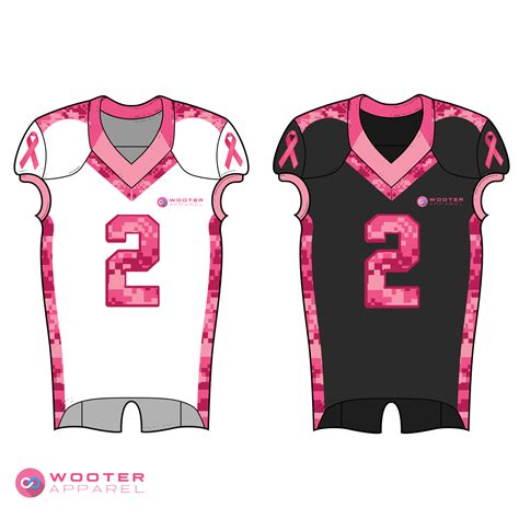 Breast Cancer Awareness Custom Breast Cancer Sports Uniforms Wooter Apparel