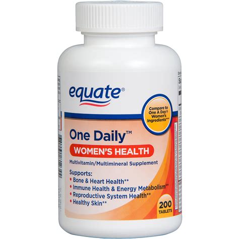 Equate One Daily Mens Multivitamin Multimineral Supplement 100ct