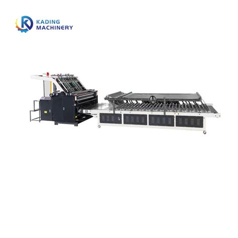 High Speed Semi Auto Corrugated Sheet Laminator Machine With Low