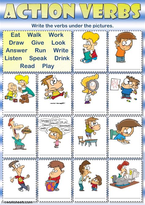 Verb To Be Esl Worksheets