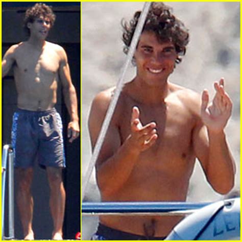 Rafael Nadal Shirtless Sardinia Vacation Rafael Nadal Shirtless