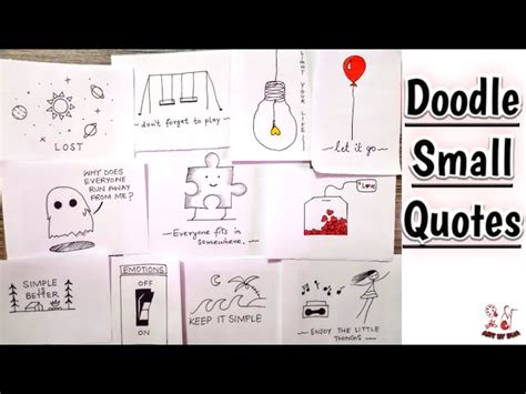 Cute Simple Quote Drawings