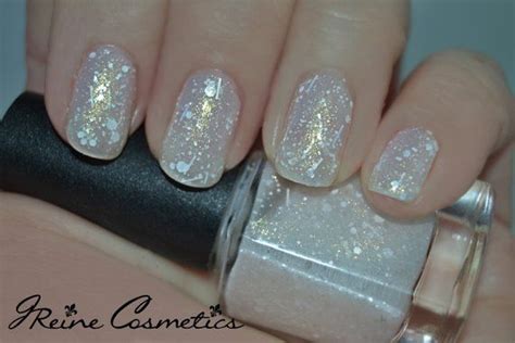 Let It Snow Frosted White Glitter Nail Polish Limited White Glitter