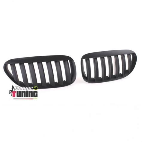 GRILLES CALANDRES SPORT NOIRES LARGES LAMES LOOK PACK M BMW SERIE 6 E63