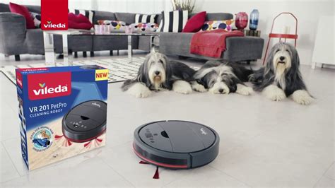 Robot Aspirador VR 201 PetPro Ideal para quem tem animais domésticos