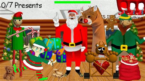 Elf Baldi S Basics In Christmas And Presents Baldi S Basics Mod YouTube