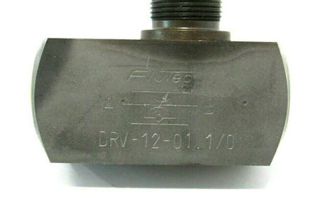 New Hydac Flutec Drv Check Valve Drv Sb Industrial