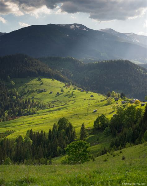 Summer Carpathian Mountains Ukraine Biletskiy Evgeniy Photography