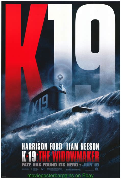 U-571 MOVIE POSTER Original DS 27x40 WWII Film 2000 U-Boat Submarine ...