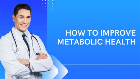 How To Improve Metabolic Health