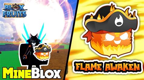 How To Awaken Flame Fruit In Blox Fruit Youtube