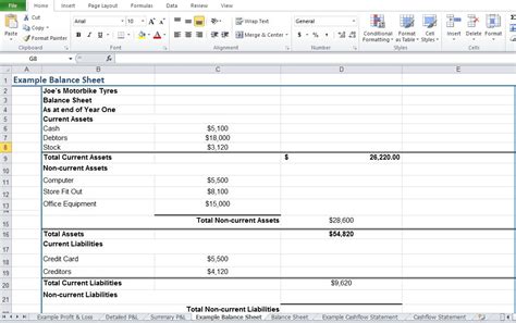 Restaurant Profit And Loss Statement Template Excel Excel Tmp