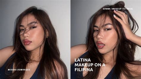 Latina Makeup Tutorial On A FILIPINA YouTube
