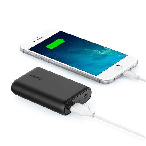 Carregador Portátil Anker Powercore 10000 mAh Preto Carregador