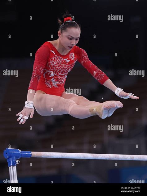 Tokio Japan 01st Aug 2021 Gymnastics Olympics Uneven Bars Women