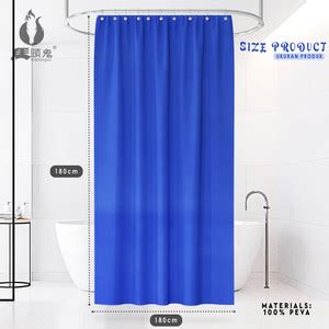 Jual Tirai Kamar Mandi Anti Air Bahan Peva Gorden Curtain Bathroom