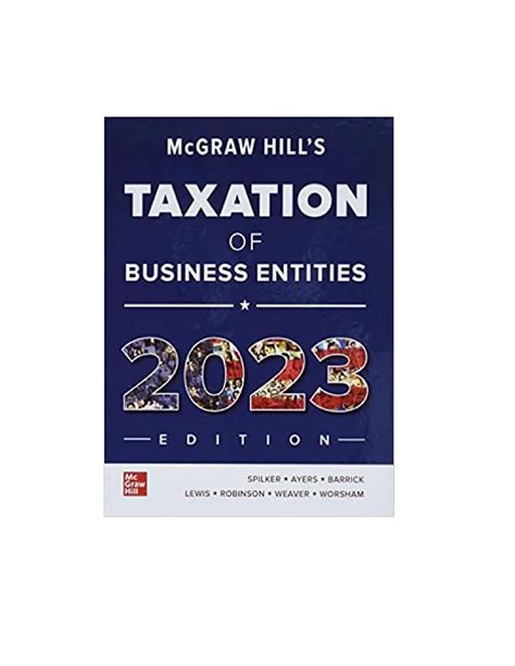 Solutions Manual For McGraw Hill S Taxation Of Business Entities 2023