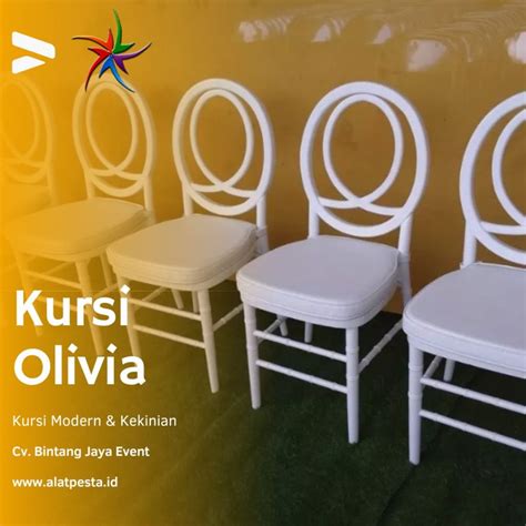 Kursi Olivia Kayu Sewa Kursi Olivia Cv Bintang Jaya Event