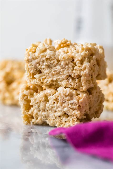 Brown Butter Rice Krispie Treats Recipeaddictive