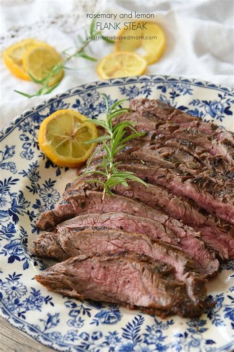 Rosemary Lemon Flank Steak Recipe Your Homebased Mom