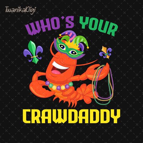 Wer Ist Dein Crawdaddy Png Mardi Gras Langusten Png Langusten Jester