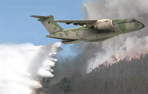 Embraer Debuts Its Kc Military Transport Aircraft